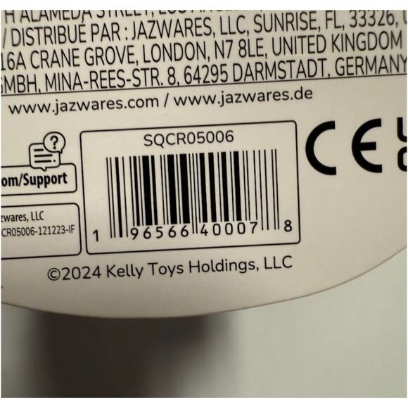 Squishmallows FuzzAMallow Official 12 Inch Marius the Purple Manatee - Picture 2 of 3